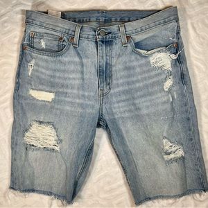 Levi 511 Mens knee length denim shorts, size 36